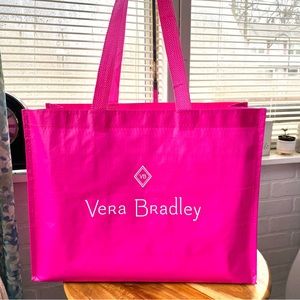 Vera Bradley Pink Shopping Bag